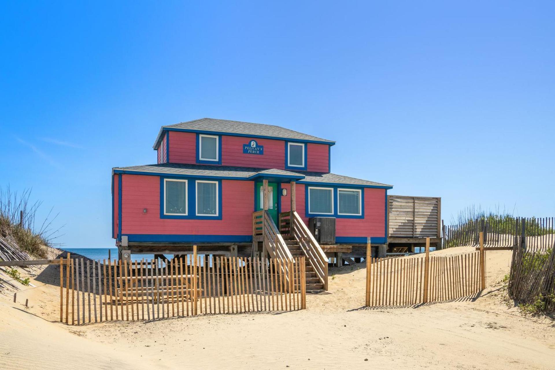 4102 Pelicans Perch: The Iconic Obx Oceanfront Китти-Хок Экстерьер фото